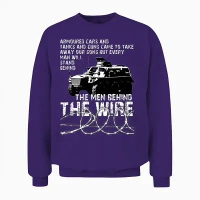 Internment Without Trial Ireland 1971 Unisex Sweatshirt - Purple