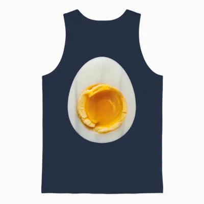 Deviled Egg Costume Halloween Unisex Tank Top - Navy