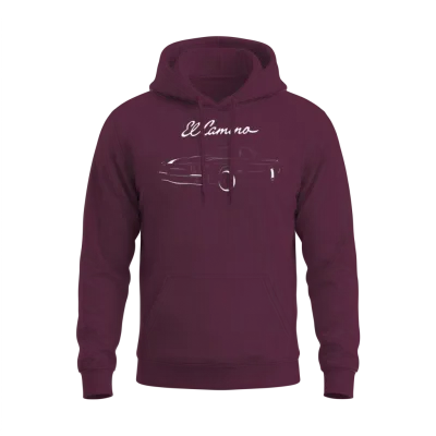 El Camino Unisex Hoodie - Maroon