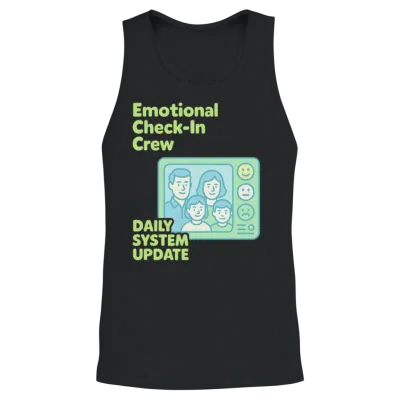 Fitness and Mental Health Unisex Tank Top - Black