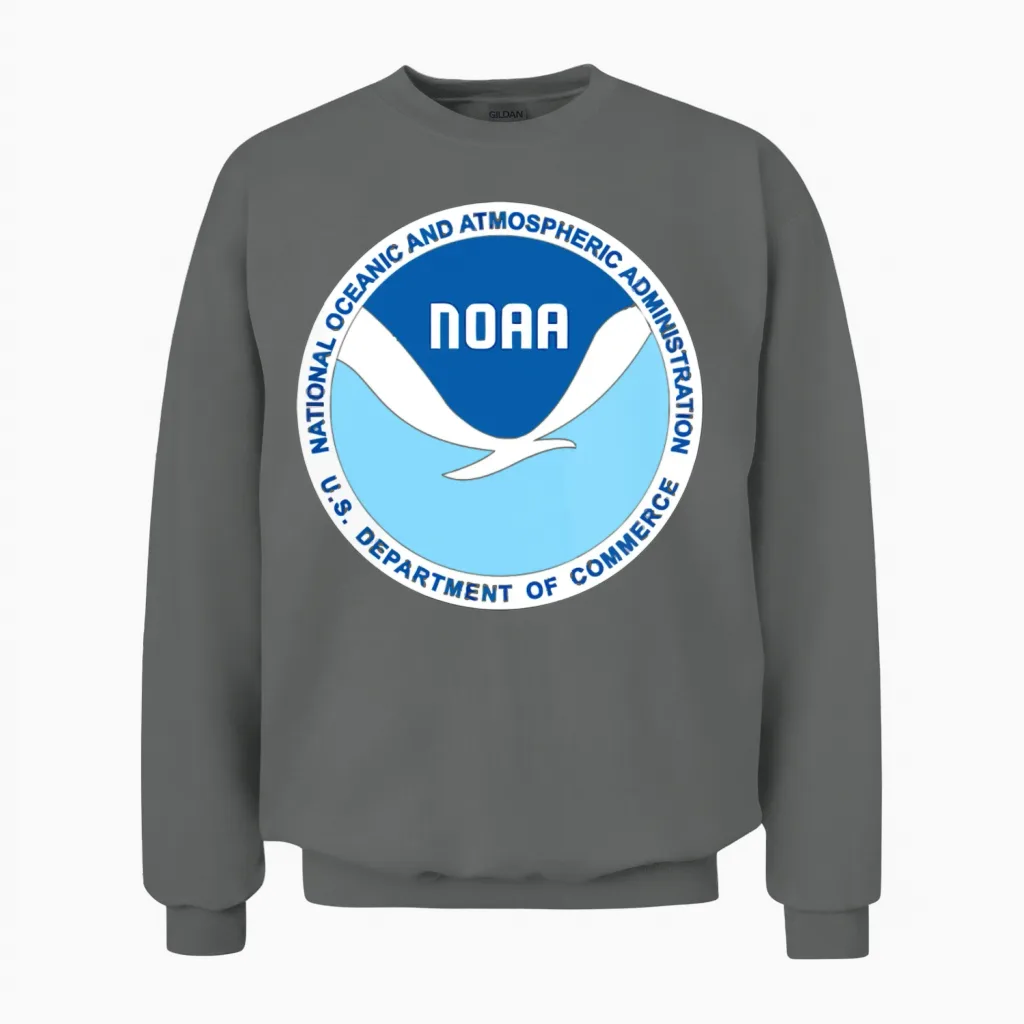 National Oceanic and Atmospheric Administration No Unisex Sweatshirt in Graphite Heather
