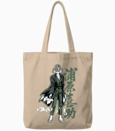 Bleach Kisuke Mit Vertikalem Kanji Tote Bags - Natural