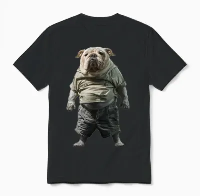Dog Unisex T-Shirt - Black