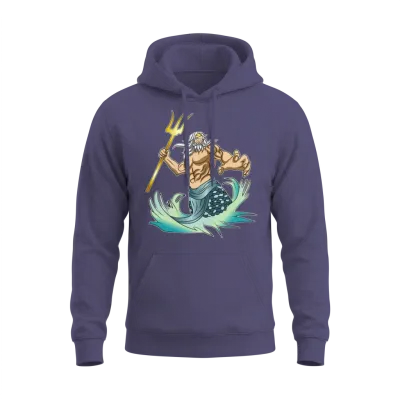 Greek Mythology Poseidon Greek Unisex Hoodie - Heather Sport Dark Navy