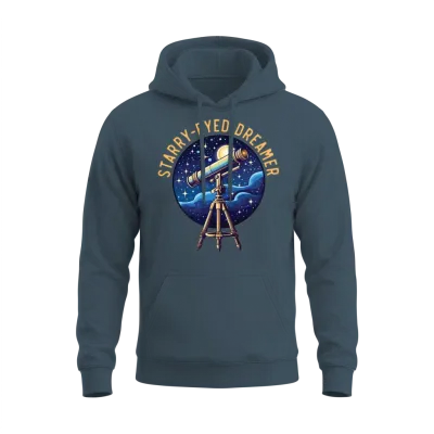 Astronomer Astronomy Constellations Stars Space Unisex Hoodie - Dark Heather