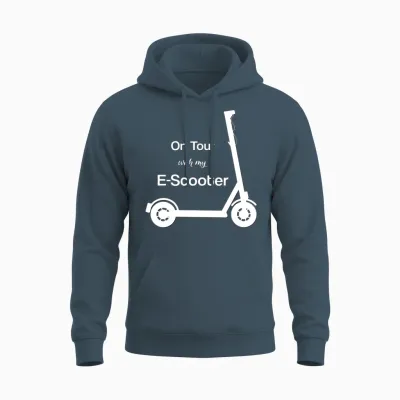 Scooter Electric Scooter Electro Scooter Unisex Hoodie - Dark Heather
