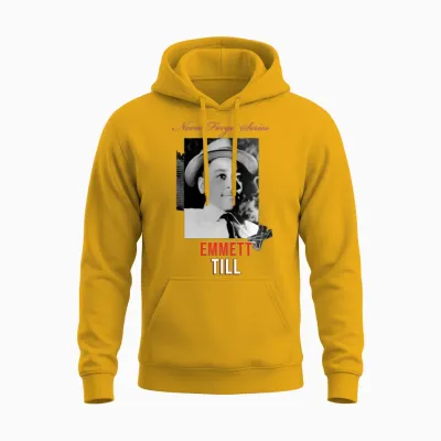 Emmett Till T-Shirt - Never Forget Series Unisex Hoodie - Gold