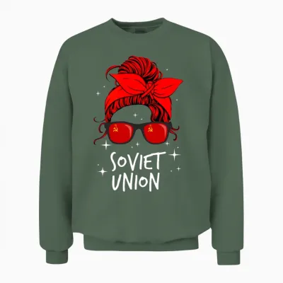 Soviet Union Unisex Sweatshirt - Military Green
