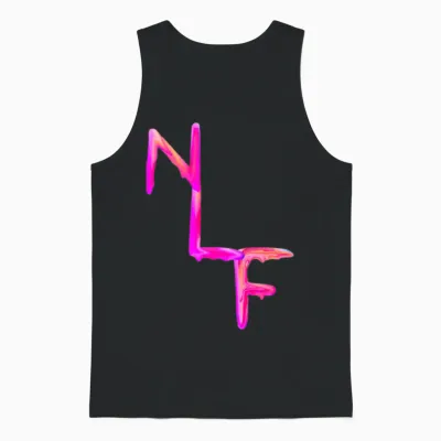 Nlf Watercolor - Detailed Design Unisex Tank Top - Black