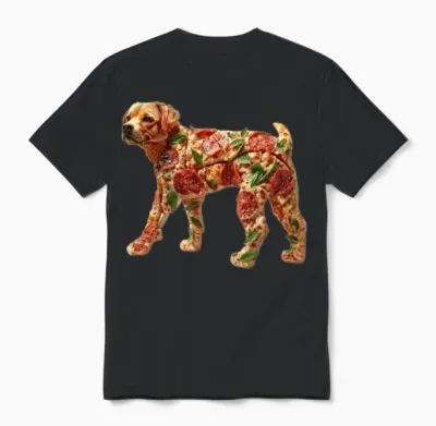 Dog Unisex T-Shirt - Black
