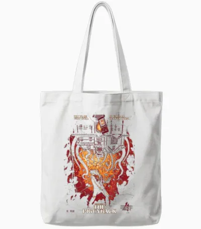 Stranger Things Eddie Munson Tote Bags - White