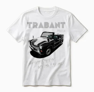 Trabi Kübel Unisex T-Shirt - White