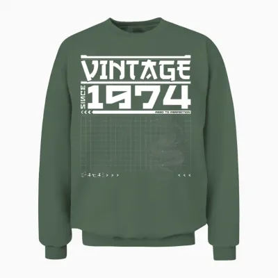 Samurai Spirit 1974 - 51st Dragon Legacy Unisex Sweatshirt - Military Green