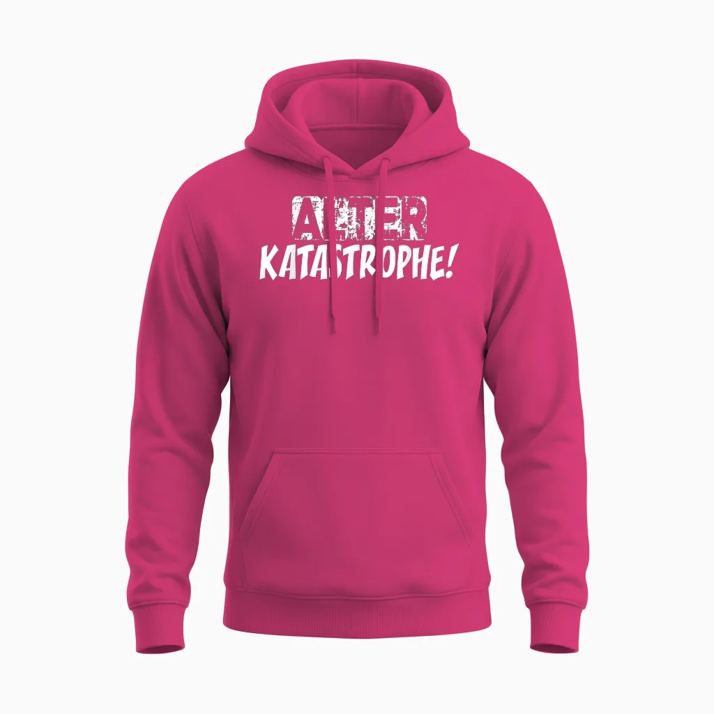Alter Katastrophe Mechaniker Sarkasmus Spaß Witziges Sprüche Unisex Hoodie in Heliconia