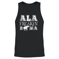Funny Alabama Gift Ala Freakin Bama Unisex Tank Top - Black – 2