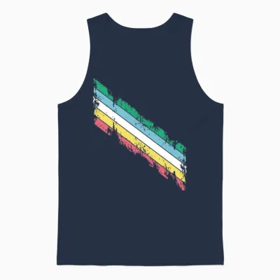 Disability Pride Flag - Lgbtq Pride Unisex Tank Top - Navy