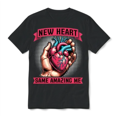 Transplant Surgery New Heart Same Surgical Tech Unisex T-Shirt - Black