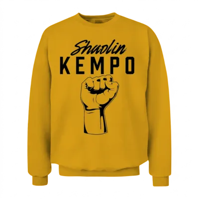 Shaolin Kempo Martial Arts Kenpo Karate Unisex Sweatshirt - Gold
