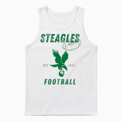 Steagles Football Est 1943 Phil-Phit Combine Team Unisex Tank Top - White