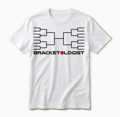 Tournament Bracketologist Unisex T-Shirt - White