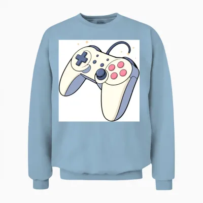 Retro Game Magic Unisex Sweatshirt - Light Blue