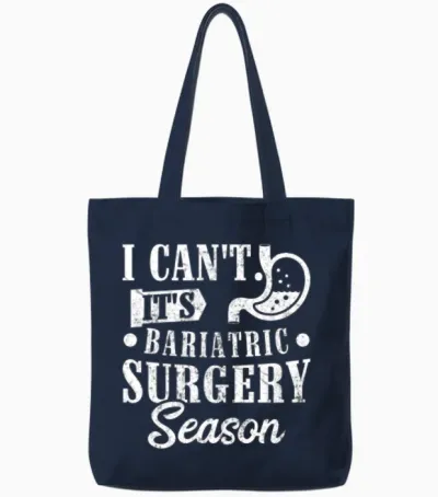 Funny Gastric Tote Bags - Navy
