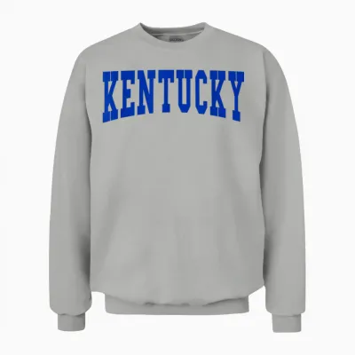 Kentucky - Throwback Design - Classic Unisex Sweatshirt - Ash
