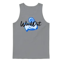 Workout Muscles — Gym & Lifting Gift Unisex Tank Top - Sport Grey – 1