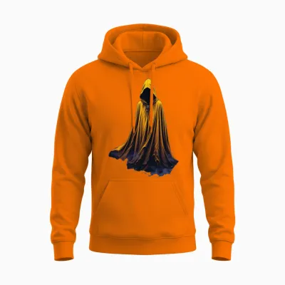 Halloween Design for Fans Unisex Hoodie - Safety Orange