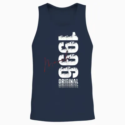 30 Ans Anniversaire Homme Cadeau Mars 1996 Vintage Unisex Tank Top - Navy