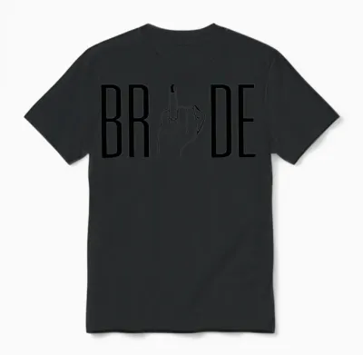 Ring Finger Unisex T-Shirt - Black
