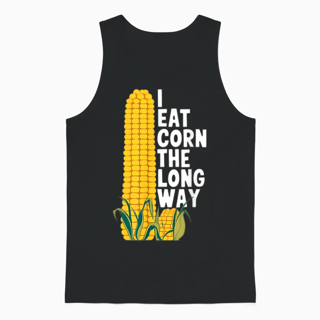 Funny Inappropriate Embarrassing Gag Meme Adult Humor Women Unisex Tank Top in Black