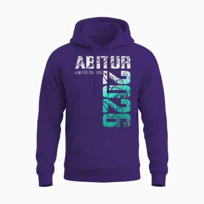 Abitur 2026 Geschafft Limited Edition Unisex Hoodie - Purple