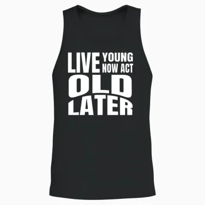 Sayings Funny Sayings Funny Statement Awesome Unisex Tank Top - Black