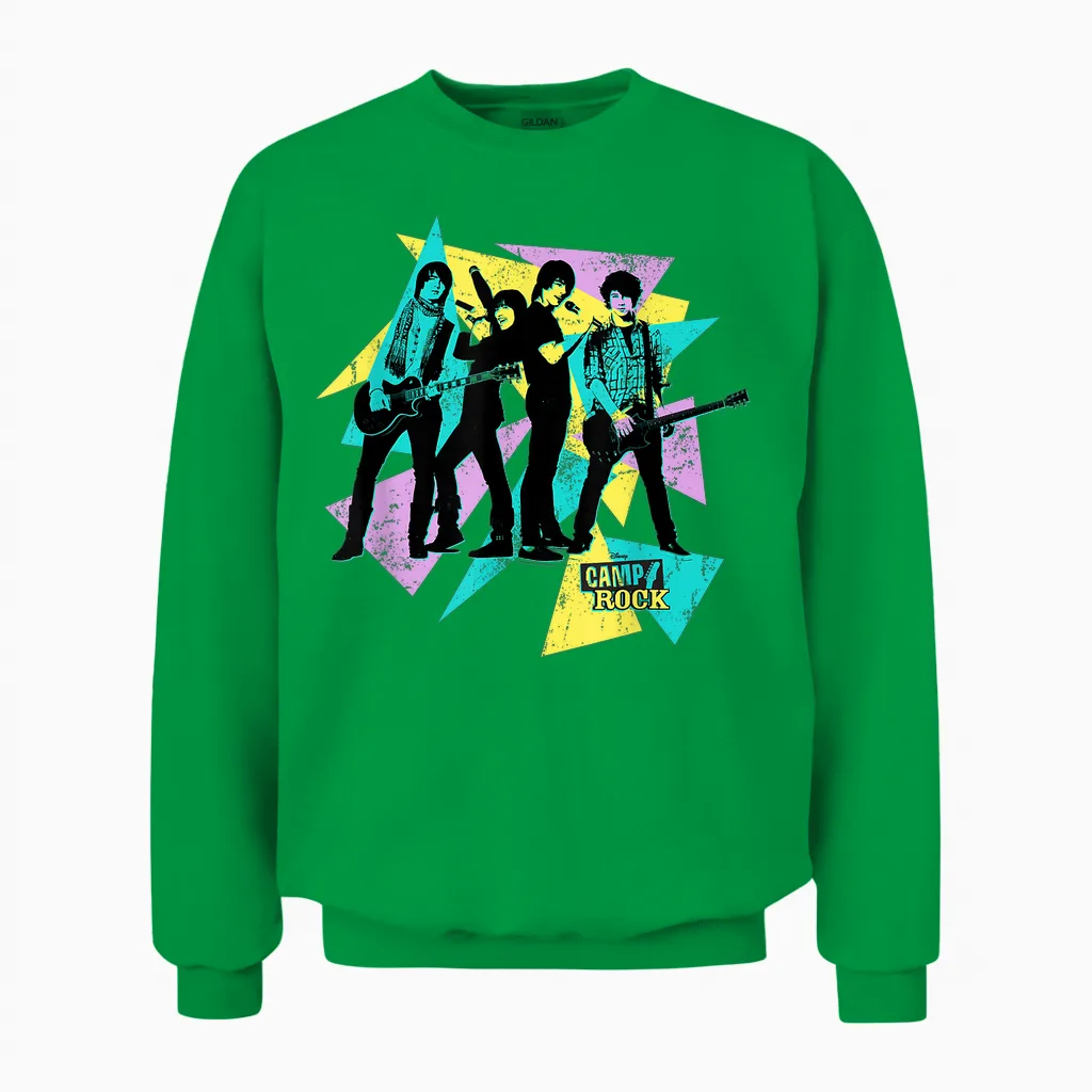 Disney Channel Camp Rock Mitchie Torres and Connect 3 Unisex Sweatshirt in Irish Green