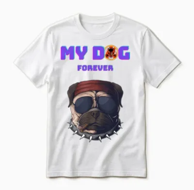 The Boss Dog Unisex T-Shirt - White