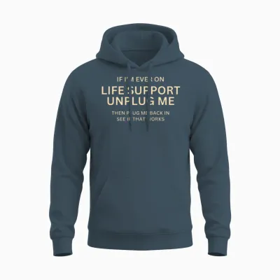 Funny Jokes Unisex Hoodie - Dark Heather