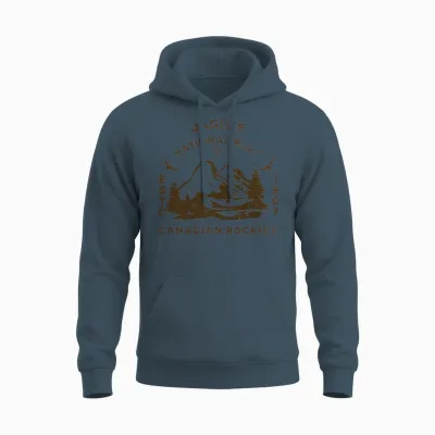 Jasper National Park Unisex Hoodie - Dark Heather