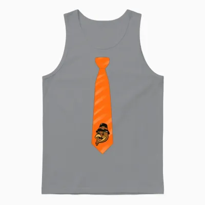 Thanksgiving Tie Funny Thanksgiving Turkey Trot Unisex Tank Top - Sport Grey