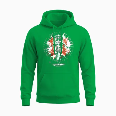 Sleep Token Rain Brown Unisex Hoodie - Irish Green