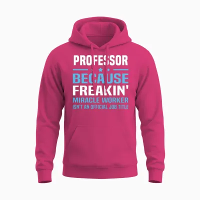 Professor Unisex Hoodie - Heliconia
