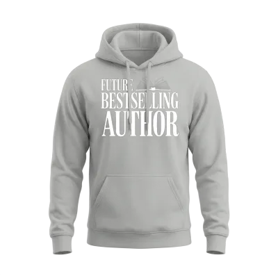Future Bestselling Author Unisex Hoodie - Ash