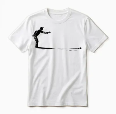 Petanque Unisex T-Shirt - White