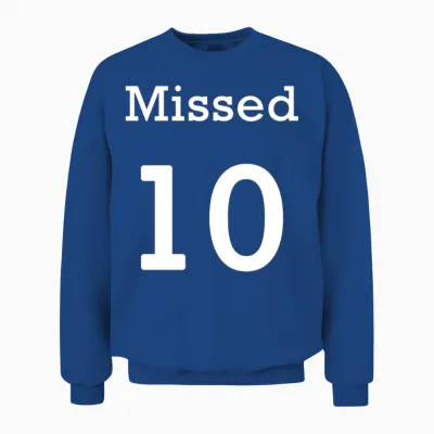 Messi Funny Footballjoke Unisex Sweatshirt - Royal