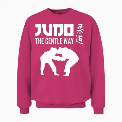 Judo Martial Arts Judo Player Unisex Sweatshirt - Heliconia