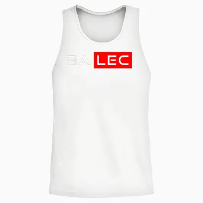(je M'en) Balec Gift Man Humour Original Woman Funny Unisex Tank Top - White