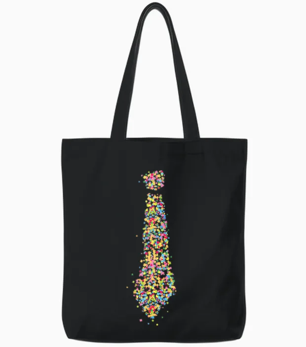 Tie Cologne Jeck Kölsch Carnival Clown Gift T-Shirt, Black Tote Bags in Black