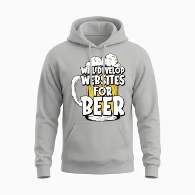 Web Developer Unisex Hoodie - Ash
