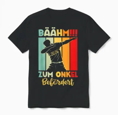 Zum Onkel Beförders 2026 Unisex T-Shirt - Black