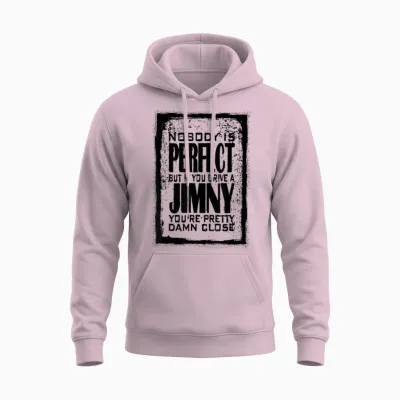 Jb74 Jb43 4x4 Offroad Witzig Niemand Ist Perfekt Jimny Unisex Hoodie - Light Pink